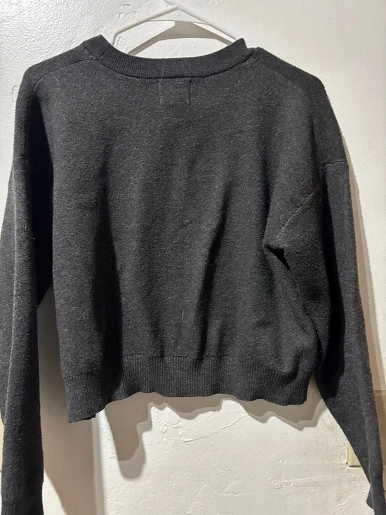 Pink Republic Black Crewneck Sweater - Picture 2 of 2